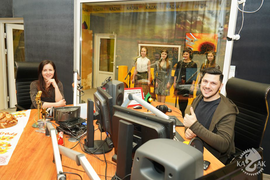 Во время выступления на Радио "KAZAK FM"