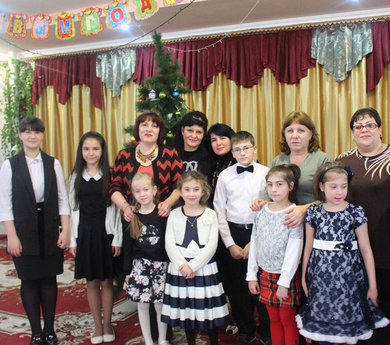 24.12.16г.прошёл новогодний концерт для детского сада МБДОУ №1 НАЛЬМЕС а.Тахтамукай