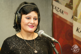 Заслуженная Артистка Кубани и Республики Адыгея, Преподаватель Тахтамукайской ДШИ - Тлецери Рима Казбековна на Радио "KAZAK FM"